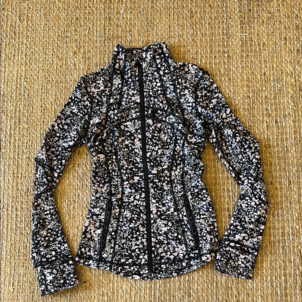 Lululemon Athletica Black and Pink Tailored Jacket